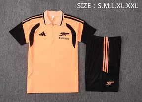 Completino Polo Arsenal 26/27 Uomo Arancione | Kit Allenamento