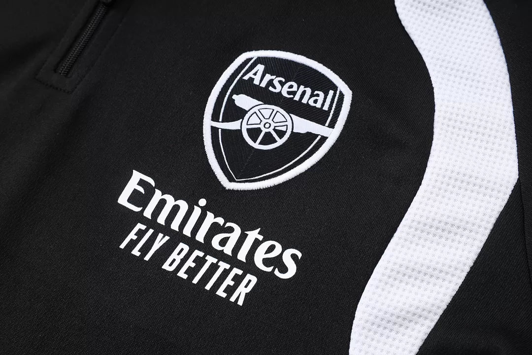 Completino Polo Arsenal 26/27 Uomo Nero | Kit Allenamento