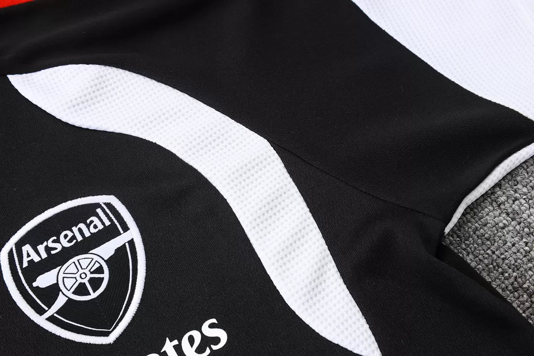 Completino Polo Arsenal 26/27 Uomo Nero | Kit Allenamento