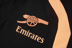 Completino Polo Arsenal 26/27 Uomo Nero/Arancione | Kit Allenamento