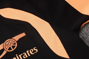 Completino Polo Arsenal 26/27 Uomo Nero/Arancione | Kit Allenamento