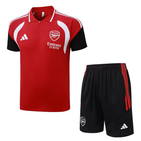 Completino Polo Arsenal 26/27 Uomo Rosso | Kit Allenamento