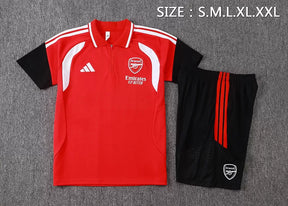 Completino Polo Arsenal 26/27 Uomo Rosso | Kit Allenamento
