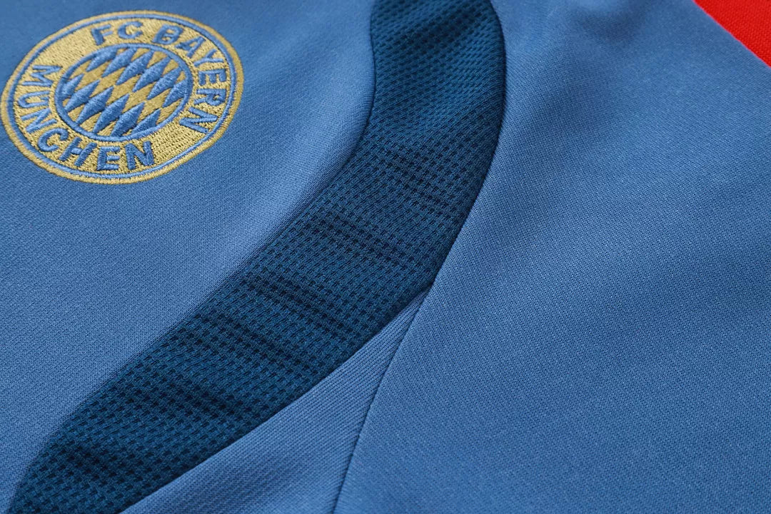 Completino Polo Bayern Munich 26/27 Uomo Blu | Kit Allenamento