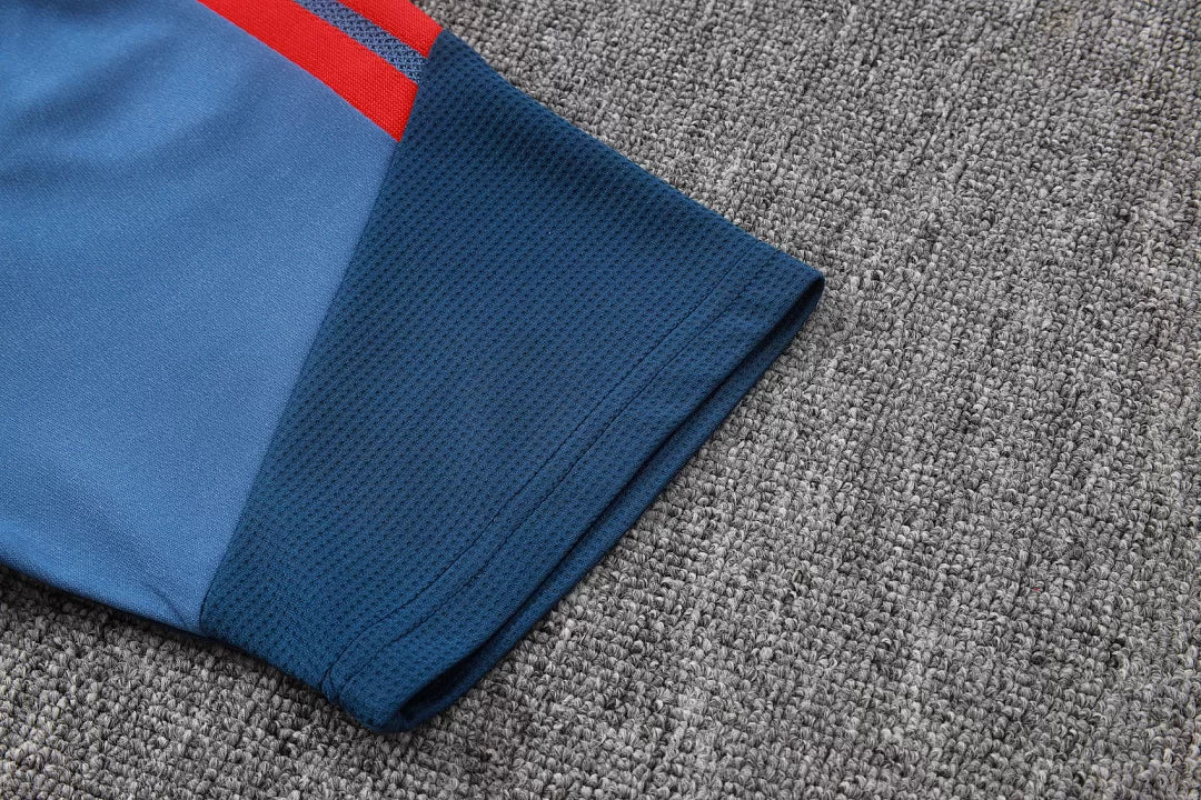 Completino Polo Bayern Munich 26/27 Uomo Blu | Kit Allenamento