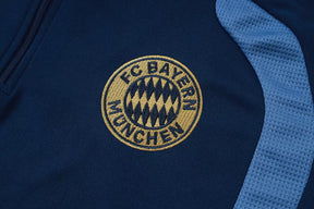 Completino Polo Bayern Munich 26/27 Uomo Blu Navy | Kit Allenamento