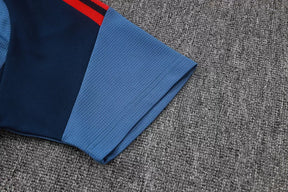 Completino Polo Bayern Munich 26/27 Uomo Blu Navy | Kit Allenamento