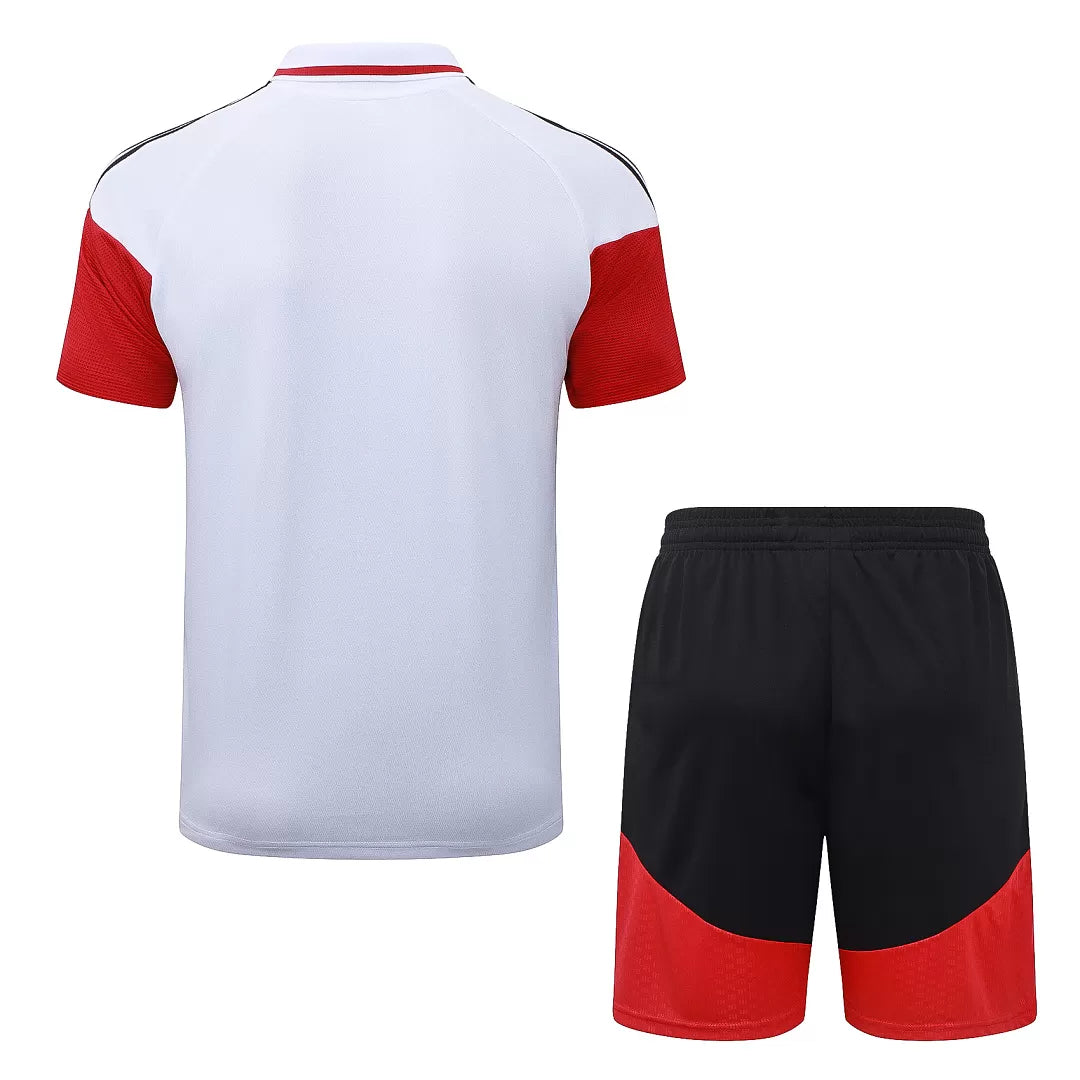 Completino Polo Germania 2026 Uomo Bianco | Kit Allenamento