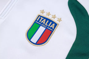 Completino Polo Italia 2026 Uomo Bianco/Verde | Kit Allenamento