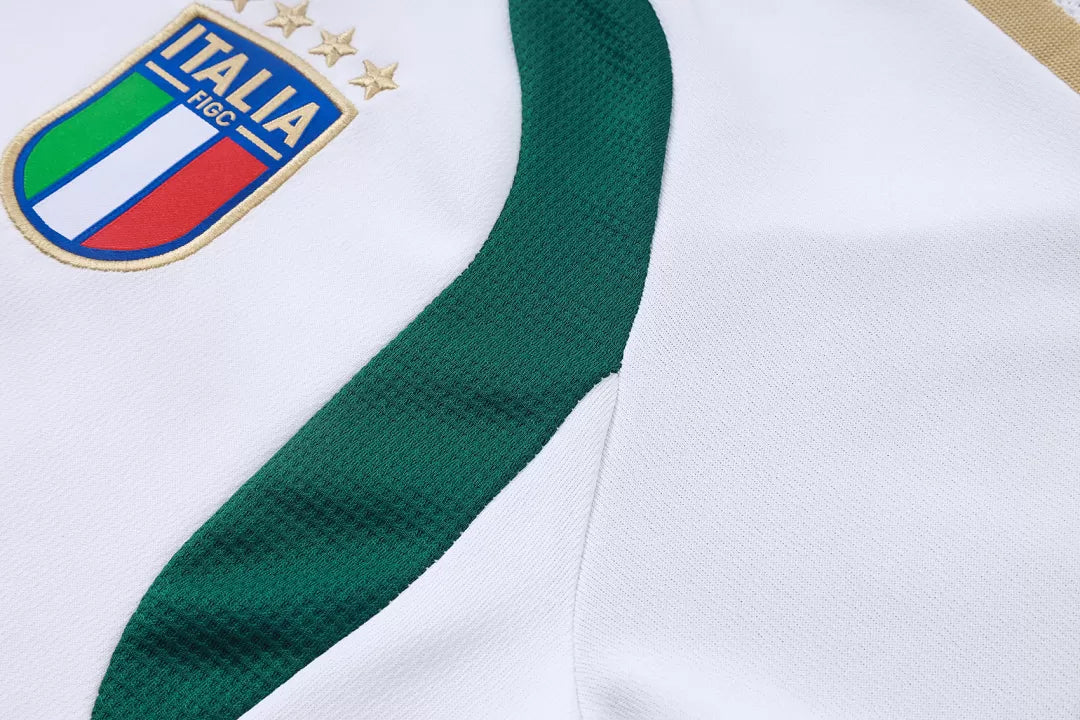 Completino Polo Italia 2026 Uomo Bianco/Verde | Kit Allenamento
