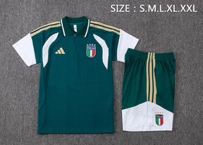 Completino Polo Italia 26/27 Uomo Verde | Kit Allenamento