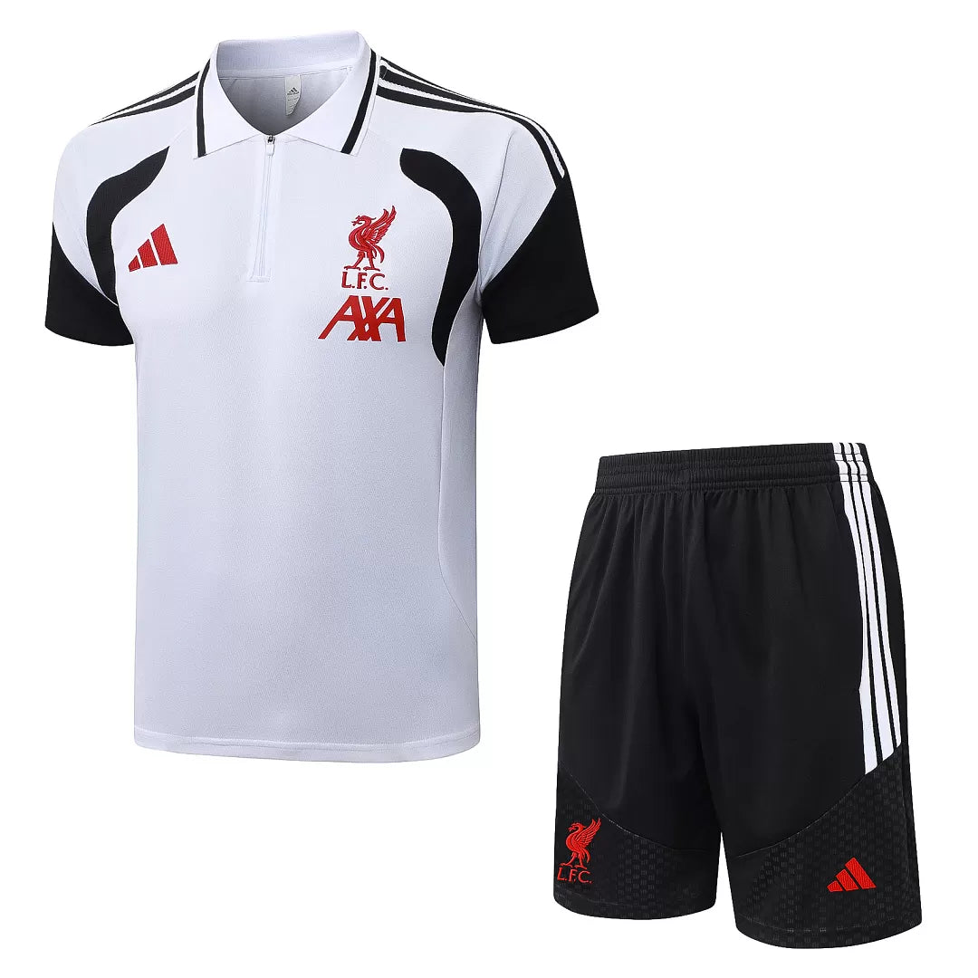 Completino Polo Liverpool 26/27 Uomo Bianco | Kit Allenamento