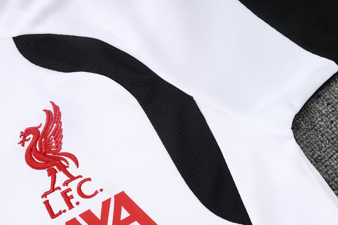Completino Polo Liverpool 26/27 Uomo Bianco | Kit Allenamento
