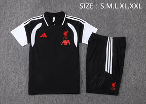 Completino Polo Liverpool 26/27 Uomo Nero | Kit Allenamento