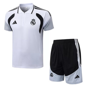 Completino Polo Real Madrid 26/27 Uomo Bianco | Kit Allenamento