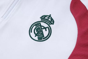 Completino Polo Real Madrid 26/27 Uomo Bianco | Kit Allenamento