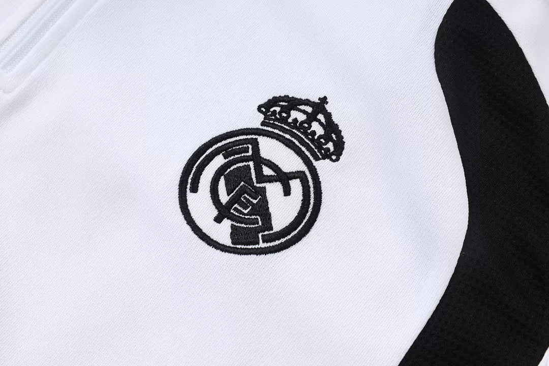 Completino Polo Real Madrid 26/27 Uomo Bianco | Kit Allenamento