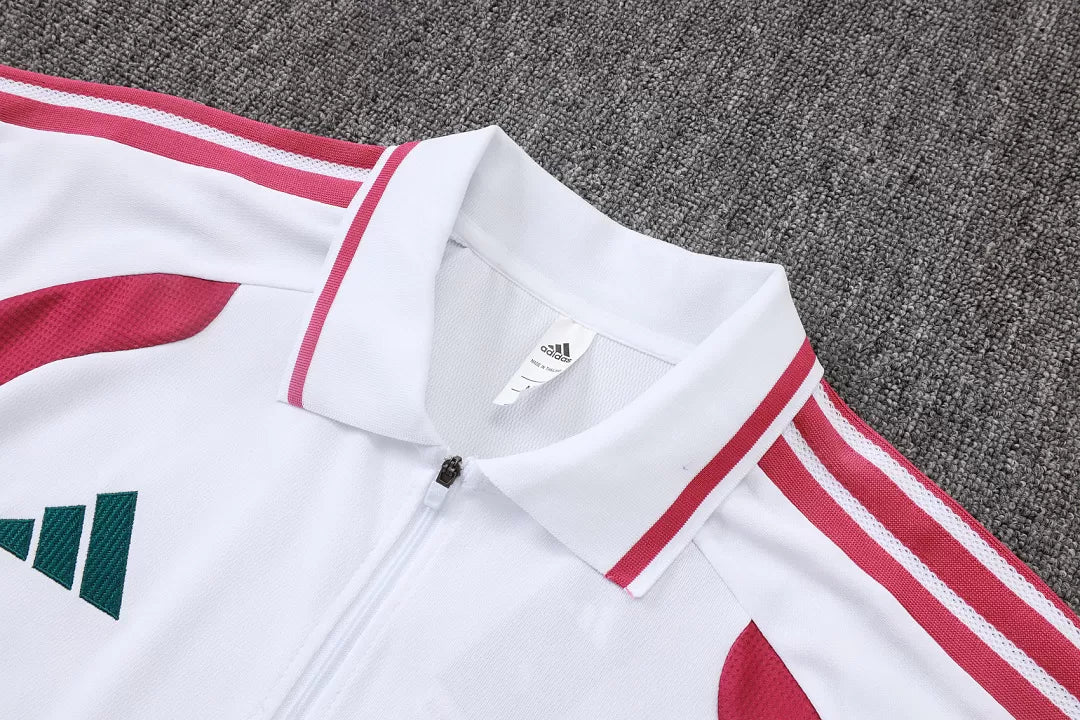 Completino Polo Real Madrid 26/27 Uomo Bianco | Kit Allenamento