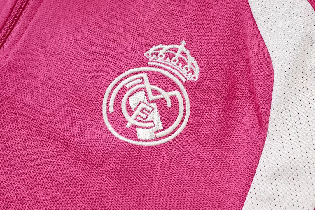 Completino Polo Real Madrid 26/27 Uomo Fucsia | Kit Allenamento