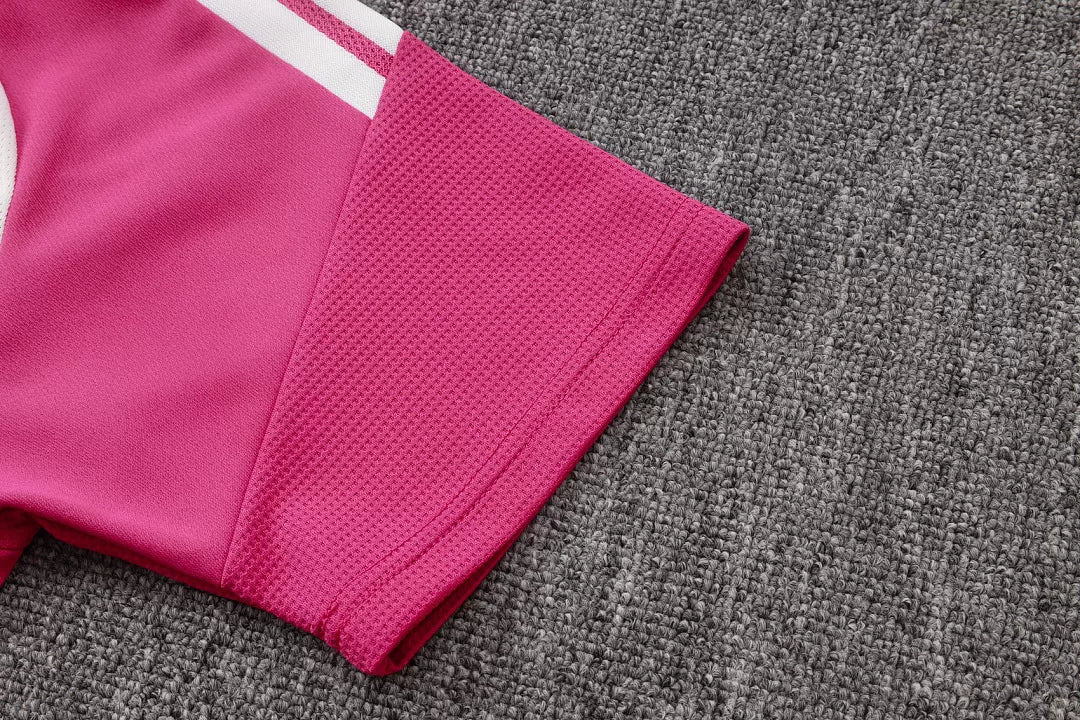 Completino Polo Real Madrid 26/27 Uomo Fucsia | Kit Allenamento