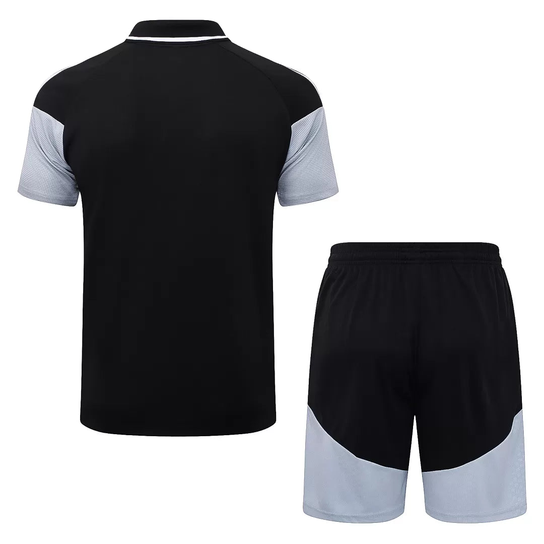 Completino Polo Real Madrid 26/27 Uomo Nero | Kit Allenamento