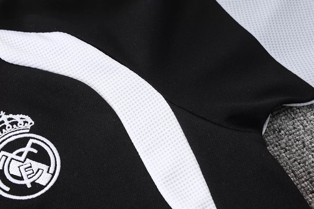 Completino Polo Real Madrid 26/27 Uomo Nero | Kit Allenamento