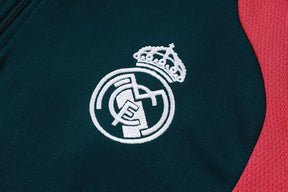 Completino Polo Real Madrid 26/27 Uomo Verde Petrolio | Kit Allenamento