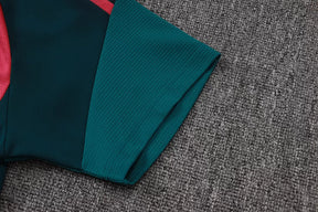Completino Polo Real Madrid 26/27 Uomo Verde Petrolio | Kit Allenamento