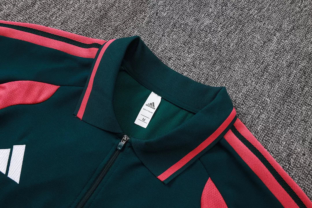 Completino Polo Real Madrid 26/27 Uomo Verde Petrolio | Kit Allenamento