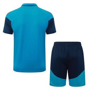 Completino Polo Spagna 2026 Uomo Azzurro | Kit Allenamento
