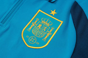 Completino Polo Spagna 2026 Uomo Azzurro | Kit Allenamento