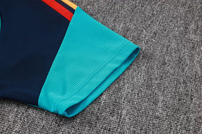 Completino Polo Spagna 2026 Uomo Blu Navy | Kit Allenamento