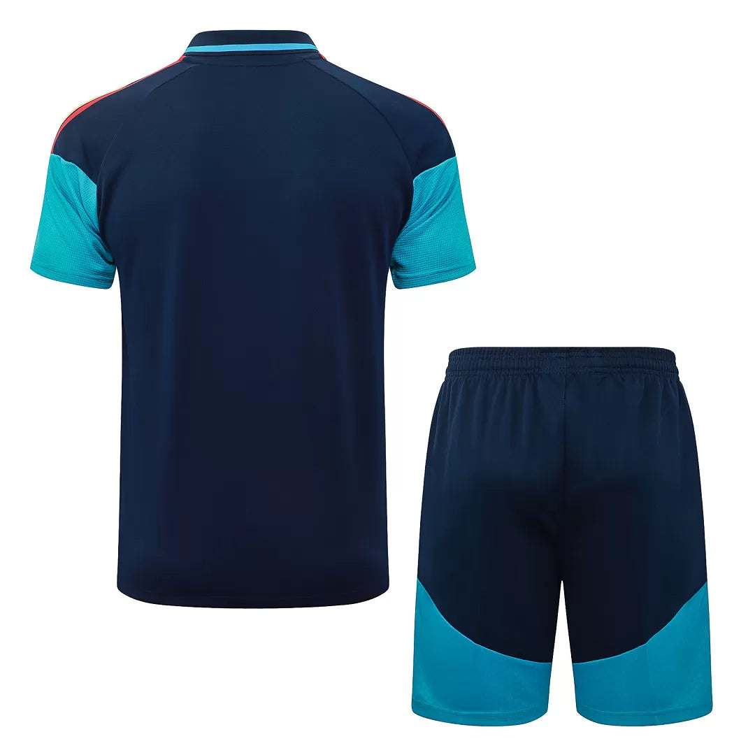 Completino Polo Spagna 26/27 Uomo Blu Navy | Kit Allenamento
