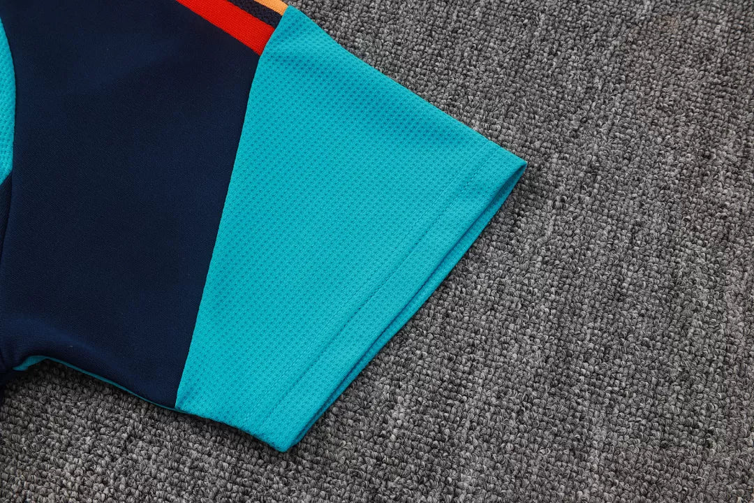 Completino Polo Spagna 26/27 Uomo Blu Navy | Kit Allenamento