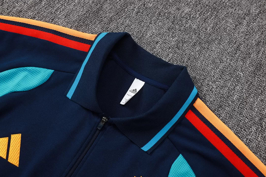 Completino Polo Spagna 26/27 Uomo Blu Navy | Kit Allenamento