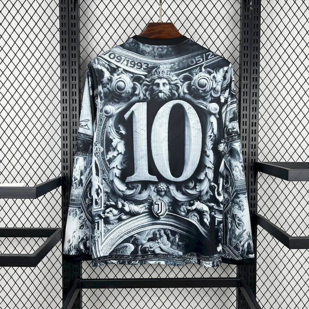 Maglia Juv Pre-Match Del Piero 25/26 Manica Lunga Uomo | Maglia da Calcio