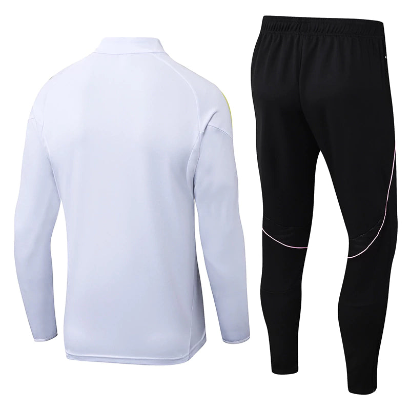 Tuta Juv Bianco/Nera Half-Zip Uomo | Tuta da Calcio