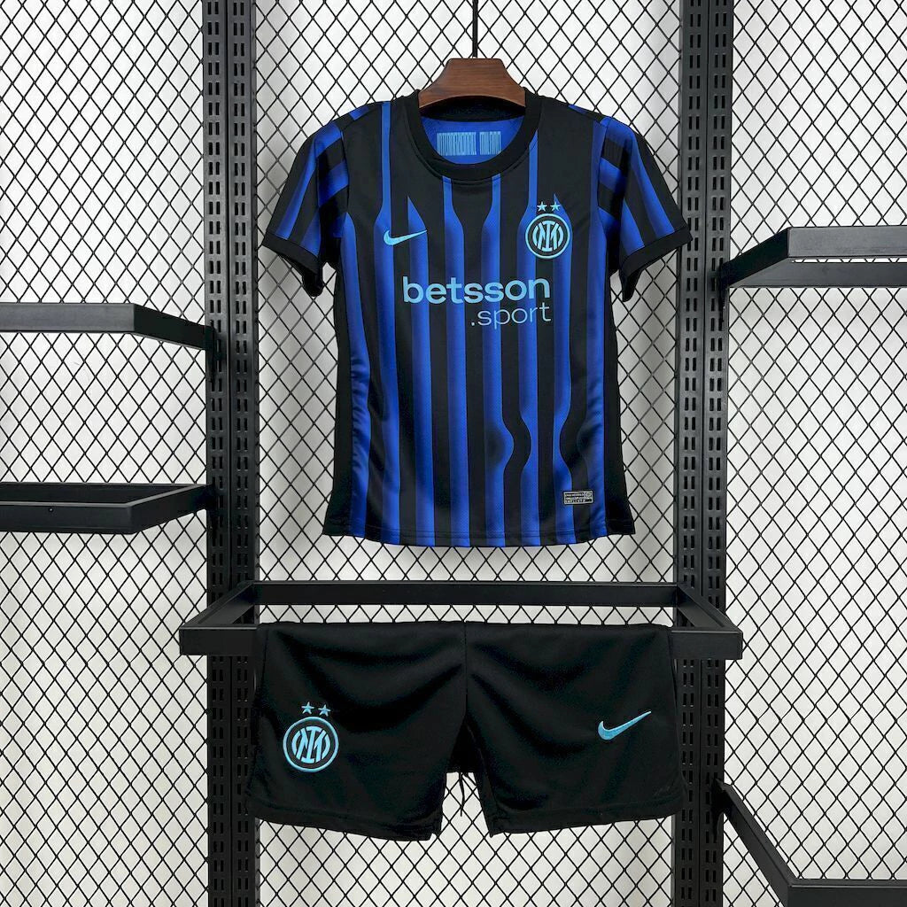 Inter Milan Home 25/26 Kit Kids