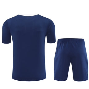 Kit Shirt + Shorts Paris Training Blue 25/26