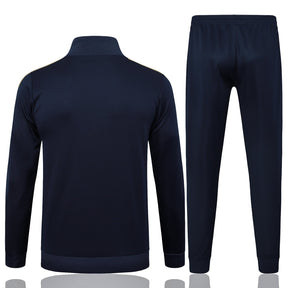Tuta Blu Scuro Full-Zip Uomo | Tuta da Calcio