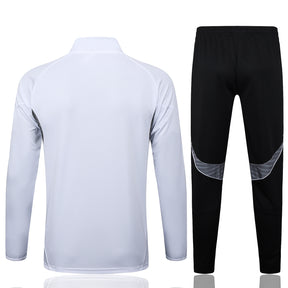 Real Madrid White Tracksuit Full-Zip 25/26