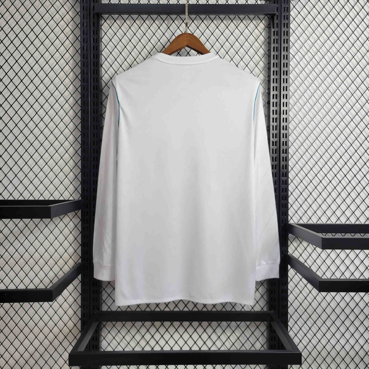 Real Madrid Home Jersey 17/18 Retro Long Sleeve