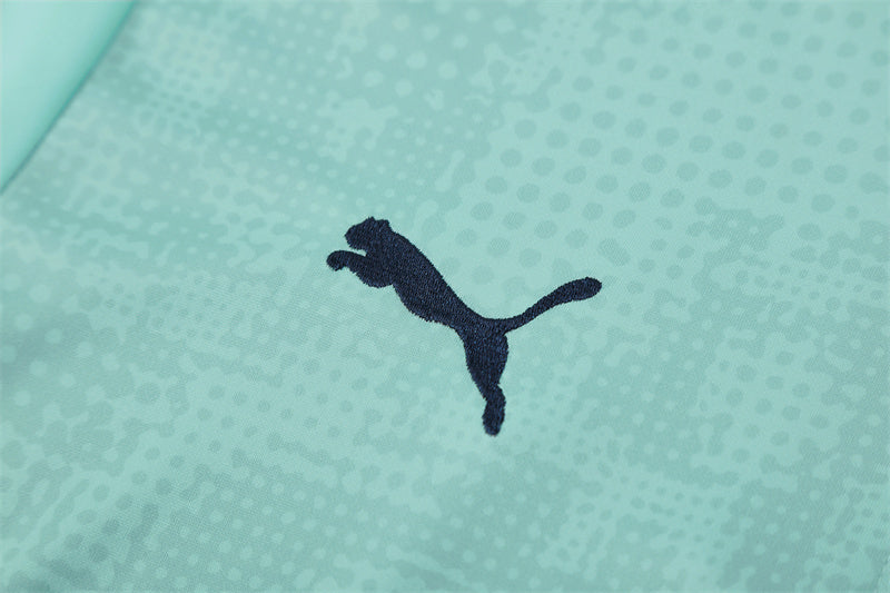 Tracksuit Marseille Green/Dark Blue 25/26