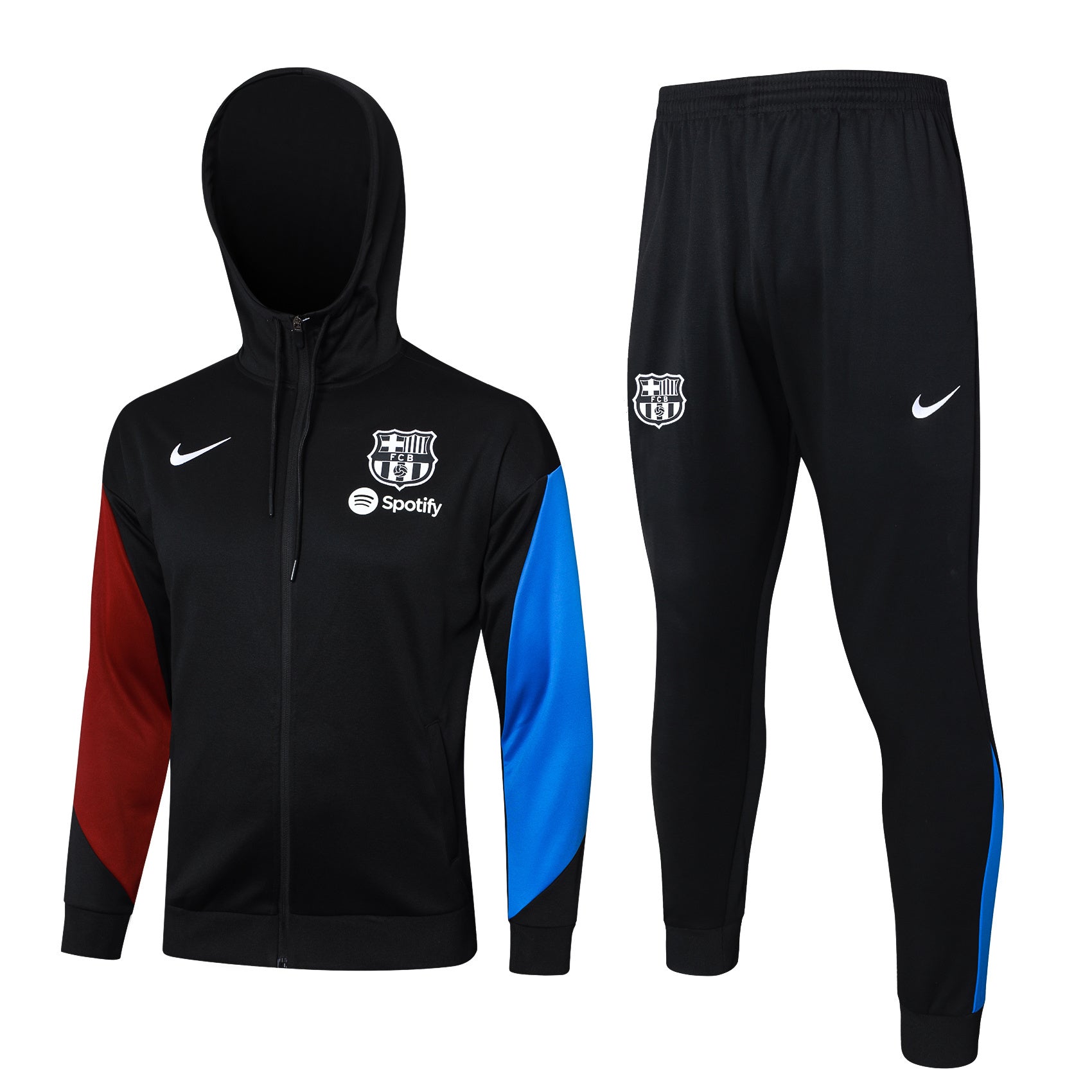 Tracksuit Barcelona Black/Red/Bue 24/25