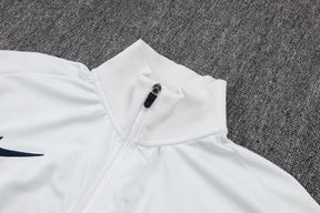 Inter Milan White/Blue Tracksuit Full-Zip 25/26