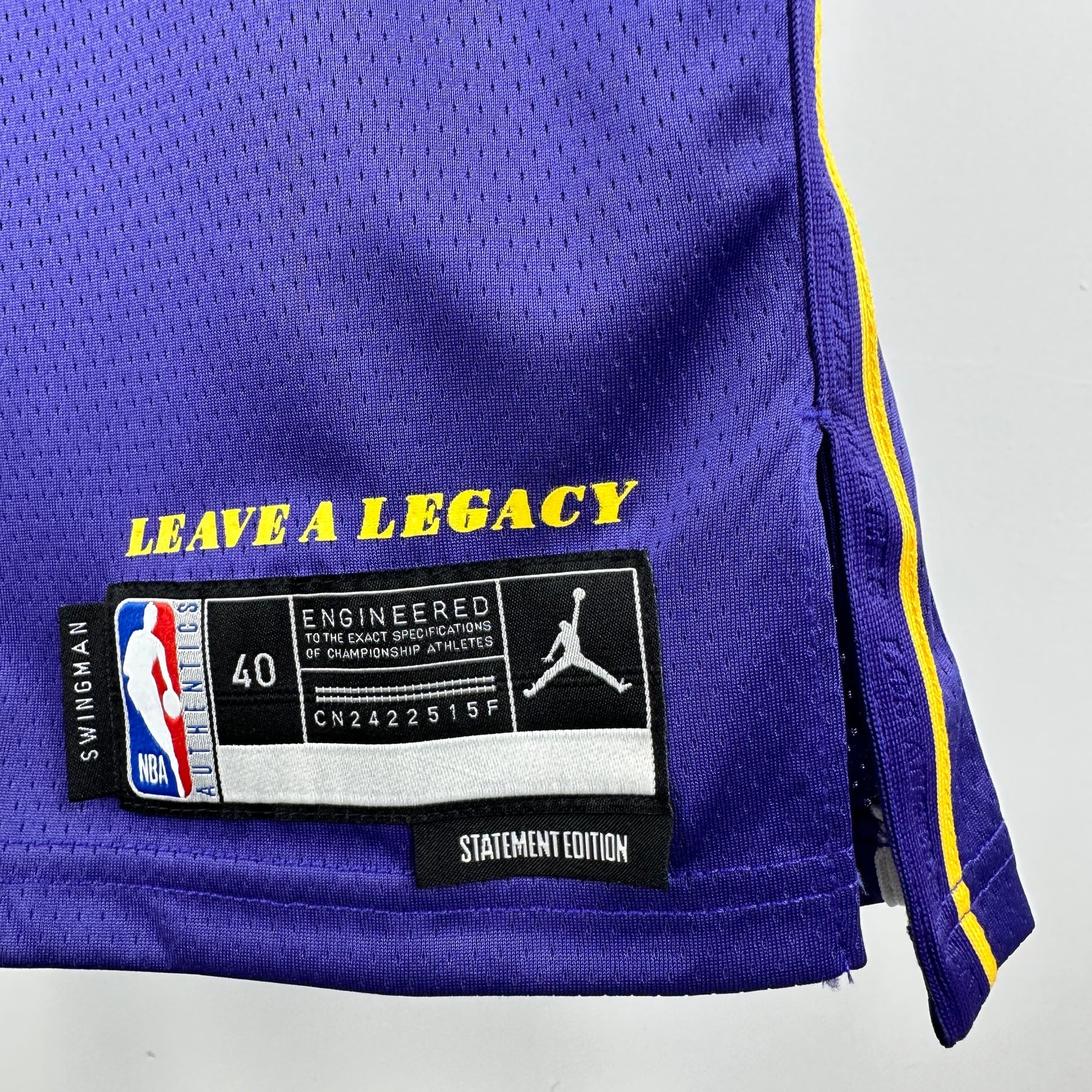 Los Angeles Lakers Statement Edition NBA Jersey