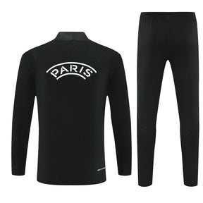 Paris Black Tracksuit Half-Zip 25/26