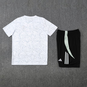 Kit Shirt + Shorts Real Madrid White/Black Training 25/26