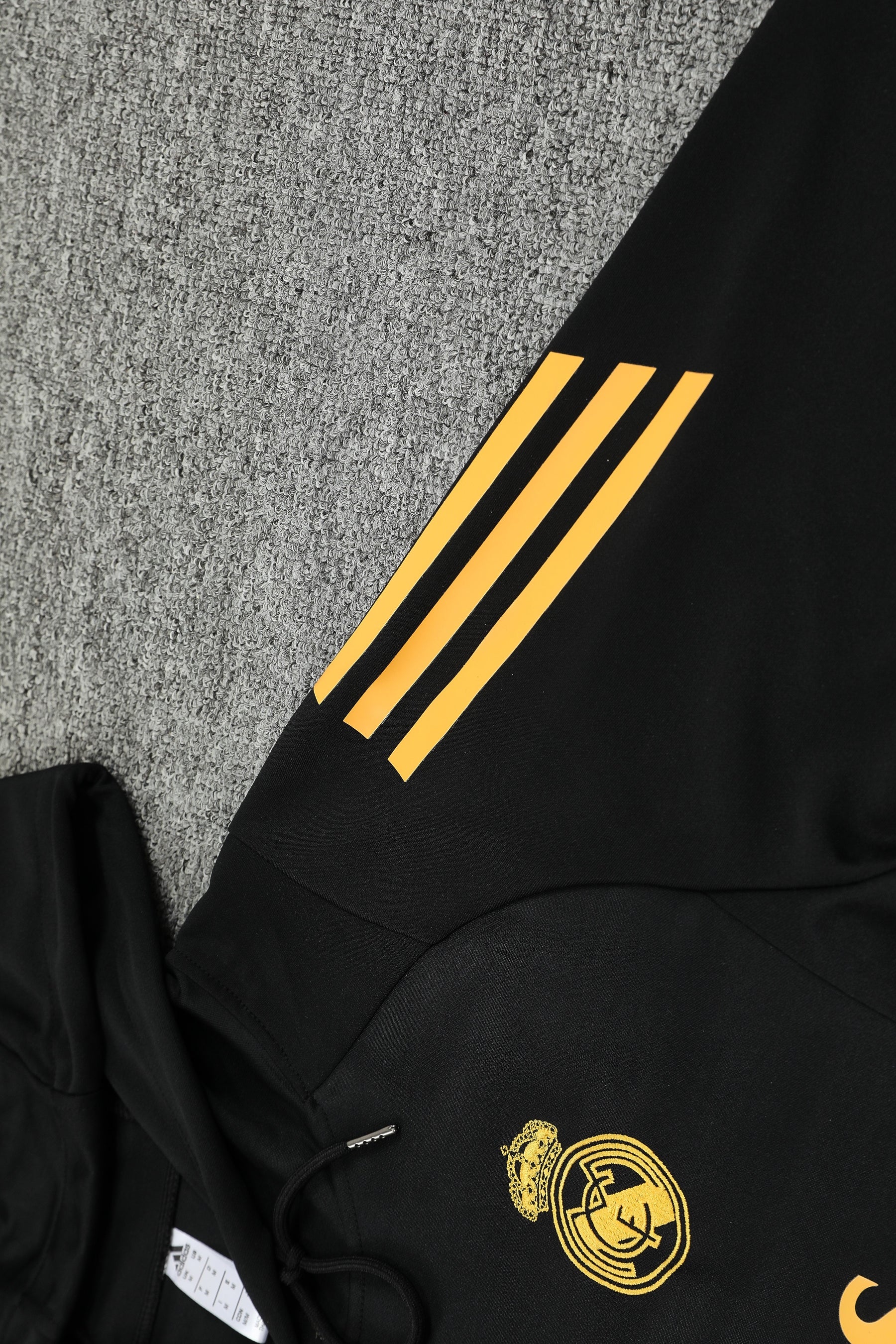 Real Madrid Hoodie Black 24/25