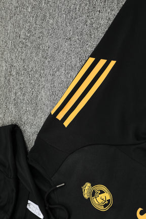 Real Madrid Hoodie Black 24/25